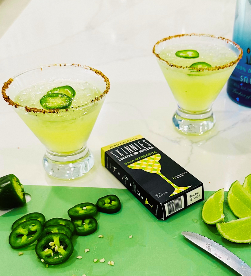 RSVP Skinnies 0 Sugar Cocktail Mixers Baja Margarita -- 1.6 oz